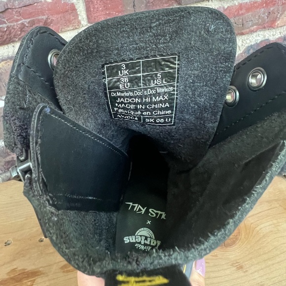 SOLD 🔥 Dolls Kill x Dr. Martens Jadon Hi Max Boots/Platform Boots - Picture 15 of 16